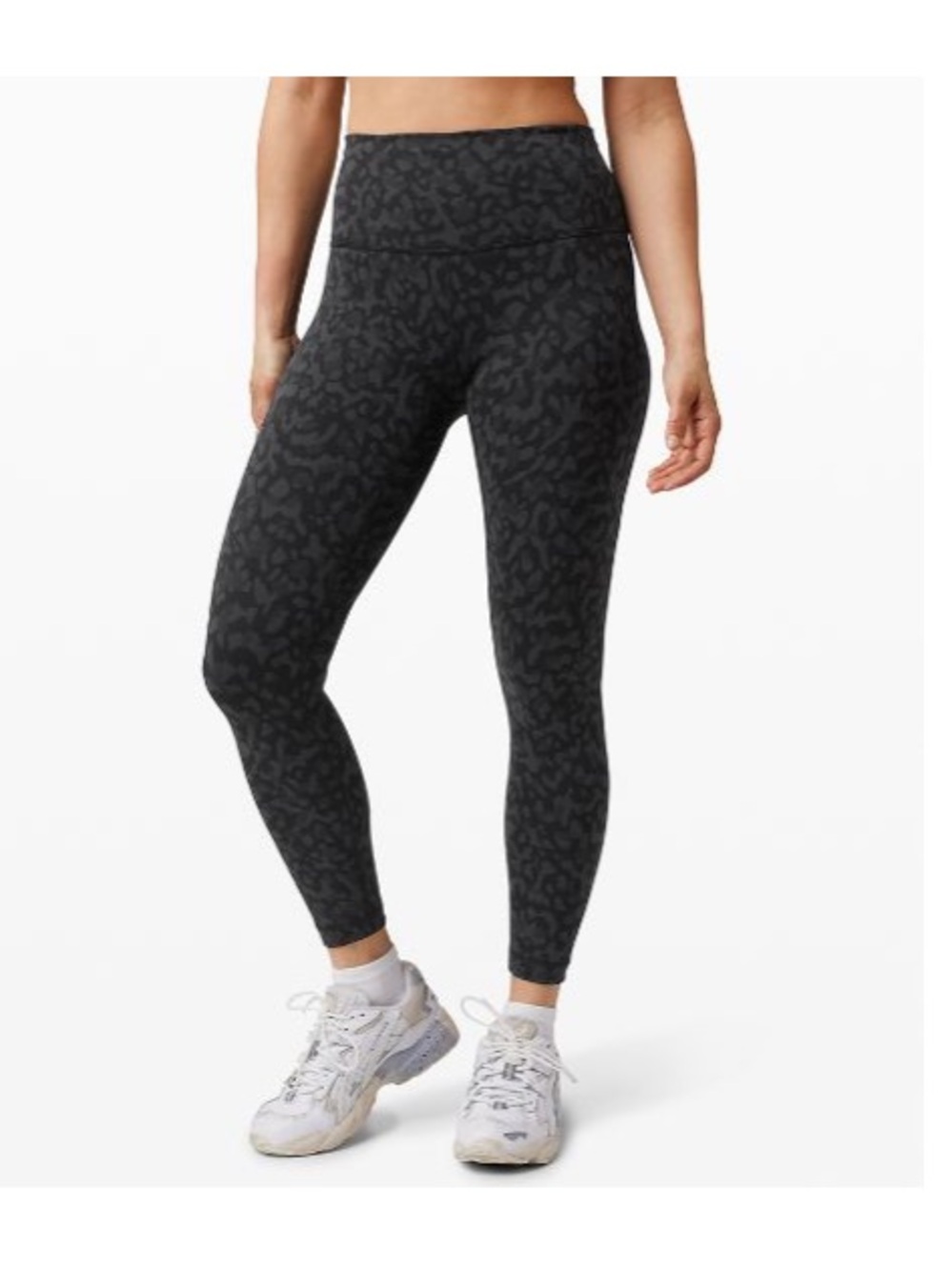 Lululemon Wunder Train High-Rise Tight 25" - Camo Deep Coal Multi